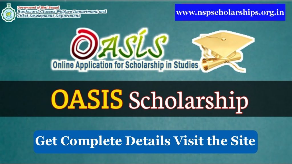 About Oasis Scholarship 2024