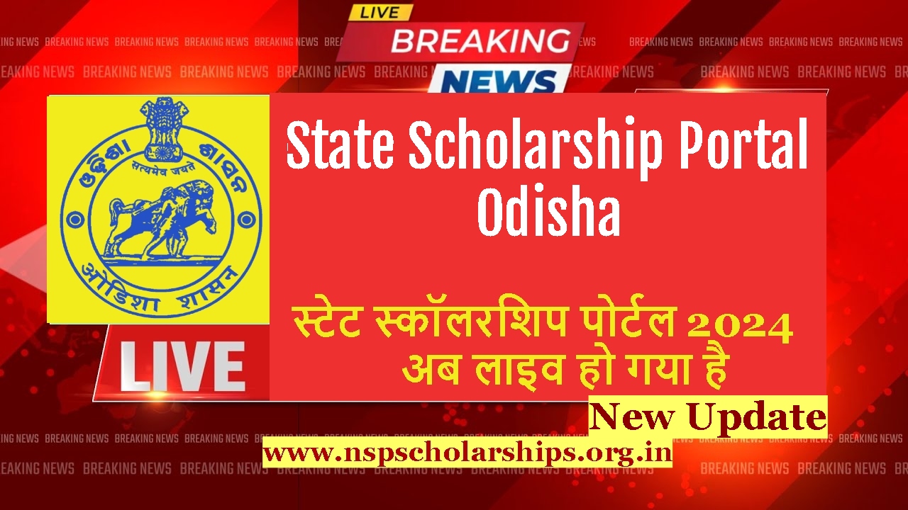 State Scholarship Portal Odisha