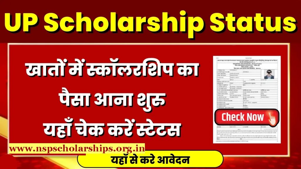 Procedure to Check Scholarship Status