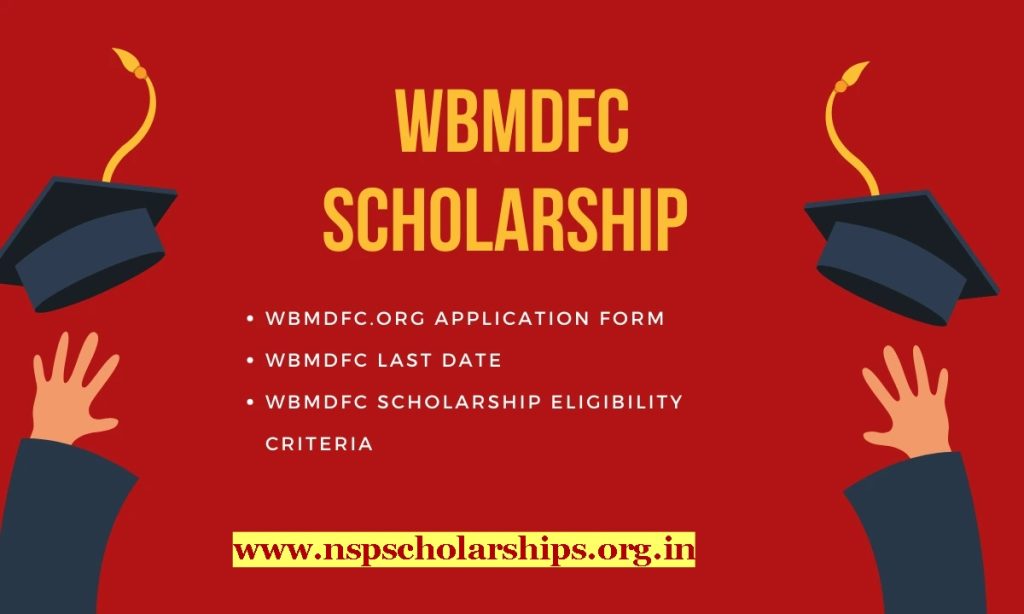 Eligibility Criteria for WBMDFC Scholarship