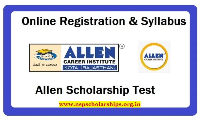 Allen Scholarship Test 2024-25 Date Registration 2024