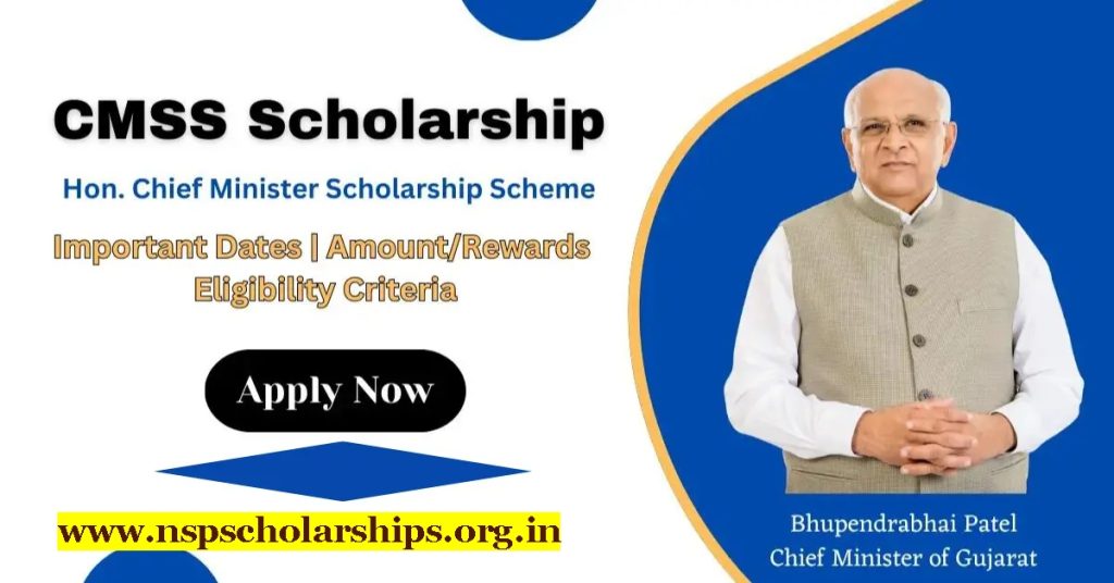 CMSS Scholarship Application Procedure