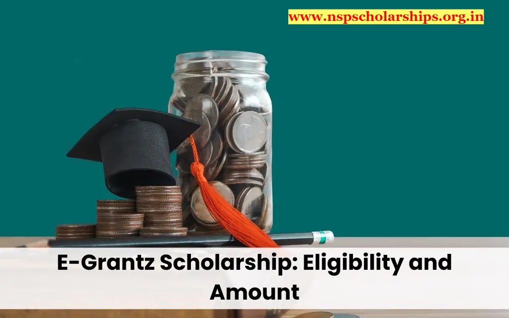 Eligibility Criteria of the E Grantz Scholarship