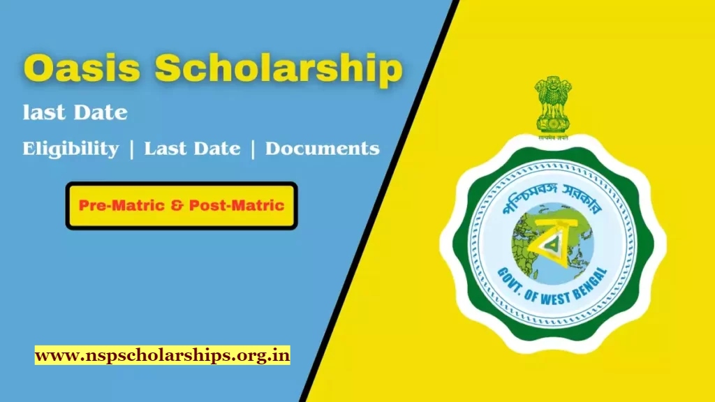 About Oasis Pre Matric Scholarship