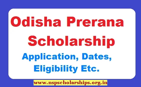 Odisha PRERANA Scholarship Eligibility Criteria