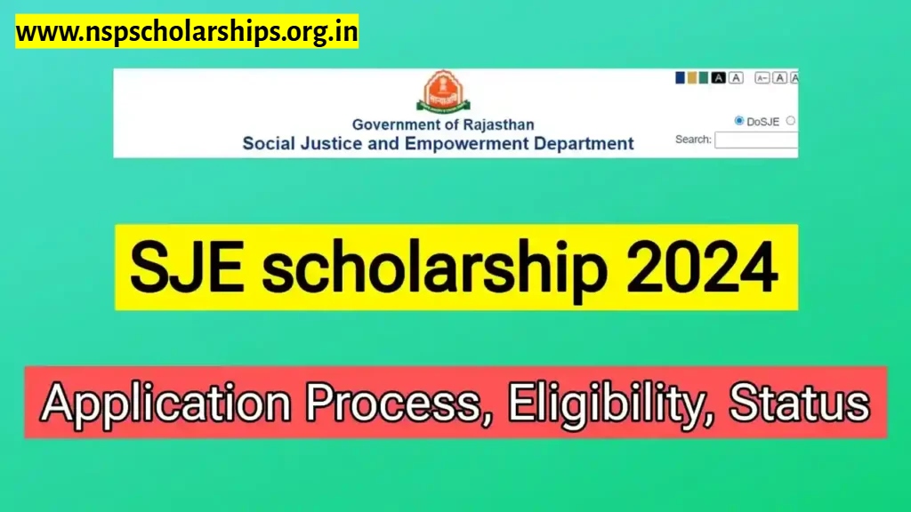 Application Procedure Under Scholarship