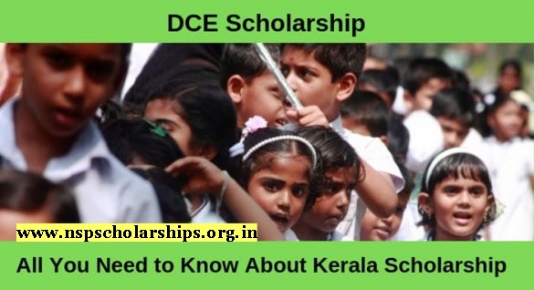 What Is DCE Scholarship Kerala?