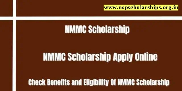 Type of NMMC Scholarship